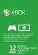 Microsoft Karta subskrypcji usługi Xbox Live Gold na 12 miesięcy (52M-00320) 1