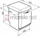 Zmywarka Smeg 60cm, CZERWONA - S-BLV2R-1 2