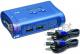 Przełącznik TRENDnet 2xK/V/M 2048x1536 USB 2xCables TK-207K 2