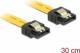 Delock SATA - SATA, 0.3m, Żółty (82805) 1