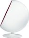 King Home Fotel BALL biało-czerwony 3
