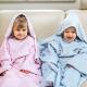 Baby Gadgets Kocyk z rękawami Baby Wrapi błękitny 1