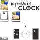 Froster Zegar z ramkami na zdjęcia Impressions Clock 12