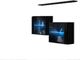 ASM Meble Komoda wisząca z półką switch sb iii czarny + led (26 ZZ SW SB3) - 40638 1