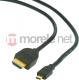 Kabel Gembird HDMI Micro - HDMI 3m czarny (CCHDMID10) 1