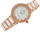 Zegarek Gino Rossi damski Loni rose gold-biały (11413-3D3) 5