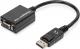 Adapter AV Digitus DisplayPort - D-Sub (VGA) czarny (AK-340403-001-S) 1