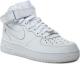 Nike buty damskie Air Force 1 Mid Gs białe r. 38.5 (314195-113) 1