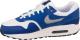 Nike Buty damskie Air Max 1 Gs biało-niebieskie r. 38 (555766-111) 2