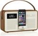 Radio View Quest Retro Mk II DAB+ ze stacją dokującą Apple brązowe (001999850000) 1