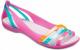 Crocs Sandały damskie Isabella Huarache 2 Flat różowe r. 39/40 (204912-6NU) 1