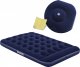 Bestway Materac welurowy Double z pompką 191x137x28cm granatowy (67225-6317) 1