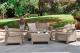 Allibert Zestaw mebli ogrodowych CORFU SET - cappuccino 1