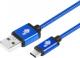 Kabel USB TB Print USB-A - USB-C 1.5 m Niebieski (AKTBXKUCSBA150N) 3