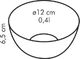 Tescoma Szklana miska GIRO 12 cm 1