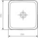 Umywalka Cersanit Crea 35cm (K114-007-ECO) 5