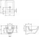 Bidet Cersanit Crea wiszący (K114-010) 2