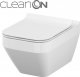 Miska WC Cersanit CREA prostokątna z deską slim duroplastową wolnoopadającą (S701-213-ECO) 1