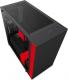 Obudowa Nzxt H400, okno, czarno czerwony (CA-H400B-BR) 2
