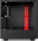 Obudowa Nzxt H500i, okno, czarno czerwony (CA-H500W-BR) 3
