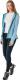 Outhorn Bluza damska Modern Zip Comfy jasnoniebieski melanż r. L 3