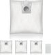 Worek do odkurzacza Wessper do Bosch Siemens - syntetyczne 4 sztuki + filtr 2