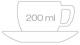Tescoma Filiżanka do cappuccino Crema 200ml  (387124.00) 1