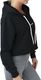 GymHero Bluza damska Hoodie CROP-VICTORIA czarna r. M 1