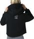 GymHero Bluza damska Hoodie CROP-VICTORIA czarna r. M 2