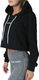 GymHero Bluza damska Hoodie CROP-VICTORIA czarna r. M 3