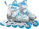 Rolki KidzMotion rekreacyjne regulowane niebieskie r. 31-34 2