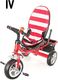 KidzMotion Rowerek trójkołowy Tobi Junior czerwony 5