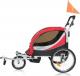 Guto Przyczepka rowerowa Guto Deluxe 2w1 red/light gray 1