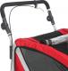 Guto Przyczepka rowerowa Guto Deluxe 2w1 red/light gray 5