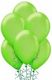 Arpex Balony metalizowane 10" jasnozielone 1