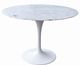 King Home Stół TULIP MARBLE 120 biały 1