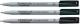 Staedtler Flamaster suchościeralny LUMOCOLOR OHP, F, 4 kolory w etui (STA017) 1