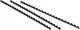 Staples Grzbiety do bindowania, plastikowe, 12,5mm, czarny, opakowanie 100 szt. (PD0074) 1