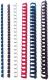 Staples Grzbiety do bindowania, plastikowe, 12,5mm, czarny, opakowanie 100 szt. (PD0074) 2