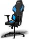 Fotel QUERSUS Evos 302 Czarno-niebieski (E302/XB) 2