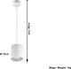 Lampa wisząca Sollux Orbis 1x40W 4