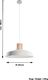 Lampa wisząca Sollux Afra nowoczesna biały  (SL.0282) 3