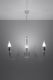 Lampa wisząca Sollux Minerwa 3x60W  (SL.0213) 3
