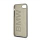 BMW Etui hardcase BMW BMHCI8SILTA iPhone 7/8 beżowy/taupe Silicone 4