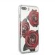 Guess Guess GUHCI8LROSTR iPhone 7/8 Plus transprent hard case Flower Desire red rose 2
