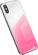 Baseus Baseus gradient szkło hartowane 9H na tył iPhone X różowe 7