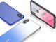 Baseus Baseus gradient szkło hartowane 9H na tył iPhone X niebieskie 17