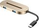 Stacja/replikator Baseus 4w1 USB-C (CABOOK-0V) 3