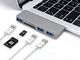 HUB USB WiWU Adapter hub WiWU C1 5w1 USB-C - 3x USB 3.0 +micro +SD szary 2