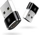 Adapter USB Baseus USB-C - USB Czarny  (28297-uniw) 1